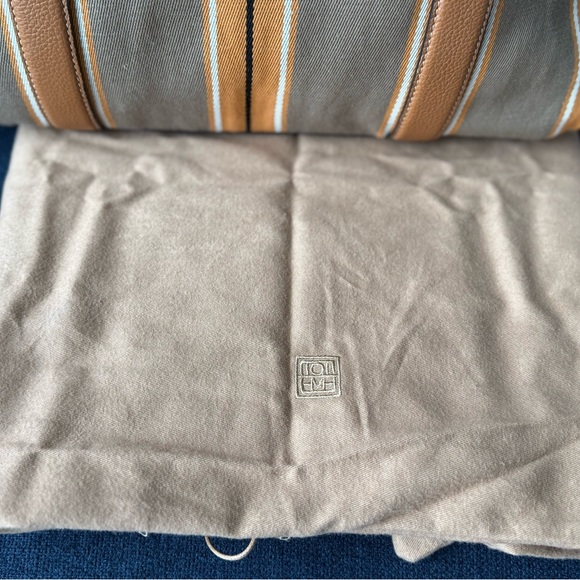 Toteme Striped Canvas Tote Bag - Picture 11 of 12